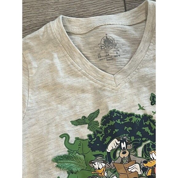 Disney Parks Animal Kingdom XS T-shirt Mickey Donald Goofy and Pluto - Picture 5 of 7